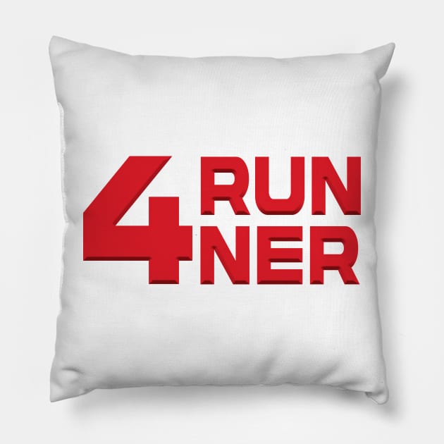 4Runner Retro Pillow by timegraf