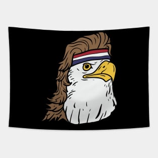 American Bald Mullet Eagle 'Merica 4th of July Shirt Tapestry