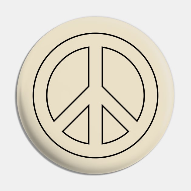 peace Pin by SBSTN