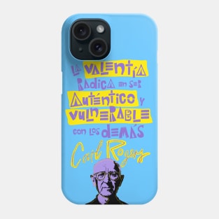 Carl Rogers Quote Phone Case