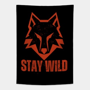 Stay wild Tapestry