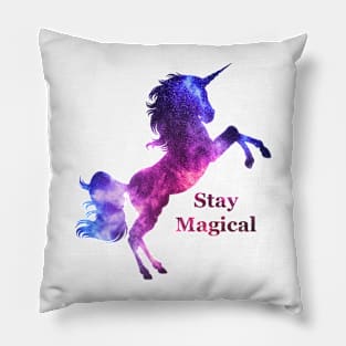 Stay Magical Unicorn Pillow