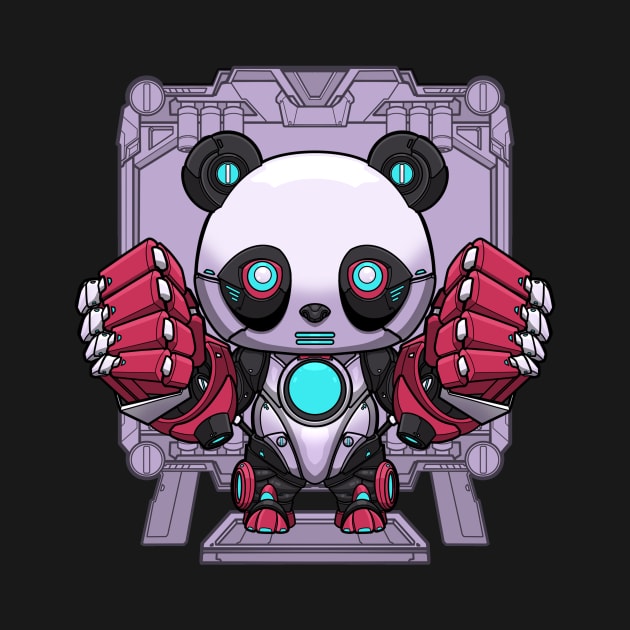 Chibi Panda Bot by eleazarion