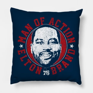 Elton Brand - Man of Action Pillow