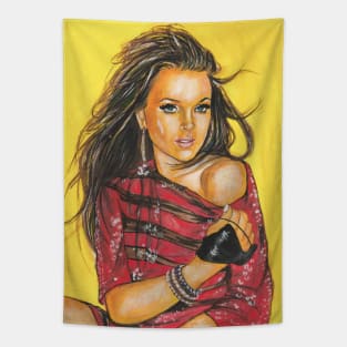 Lindsay Lohan Tapestry