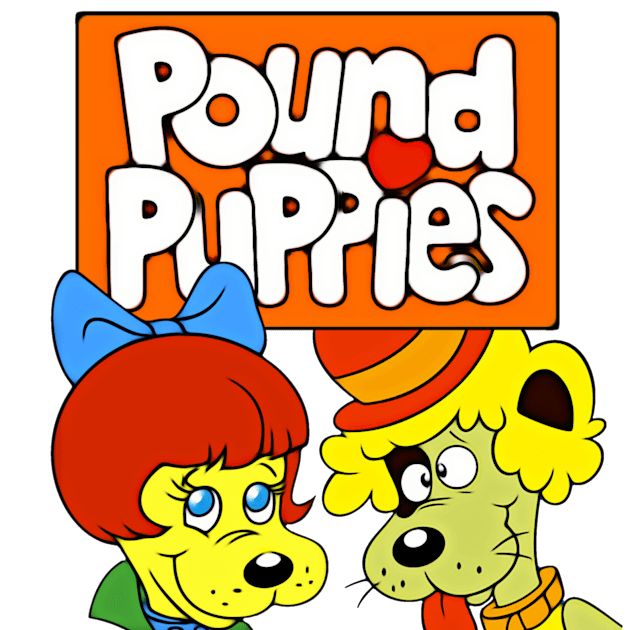 Pound Puppies 80s cartoon classic cute Kids T-Shirt by RainbowRetro