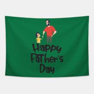 Happy Fathers Day Tapestry