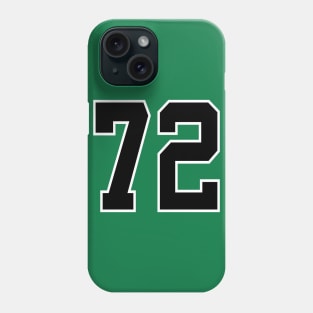 Number 72 Phone Case