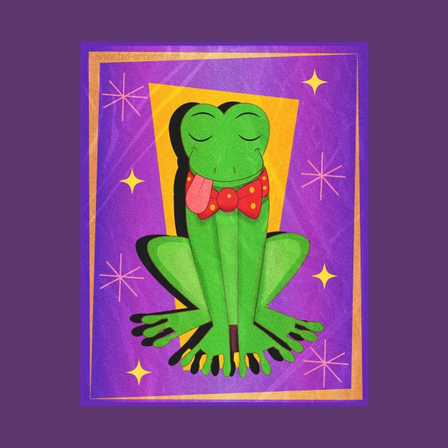 Fancy Frog (Deep Purple) by Fad-Artwork