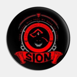 SION - LIMITED EDITION Pin