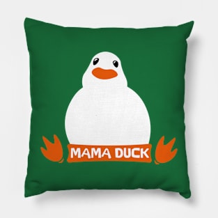 Duck mama mom mommy goose mothers Pillow