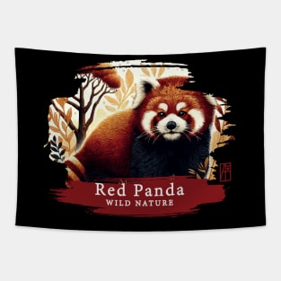 Red Panda - WILD NATURE - RED PANDA -9 Tapestry