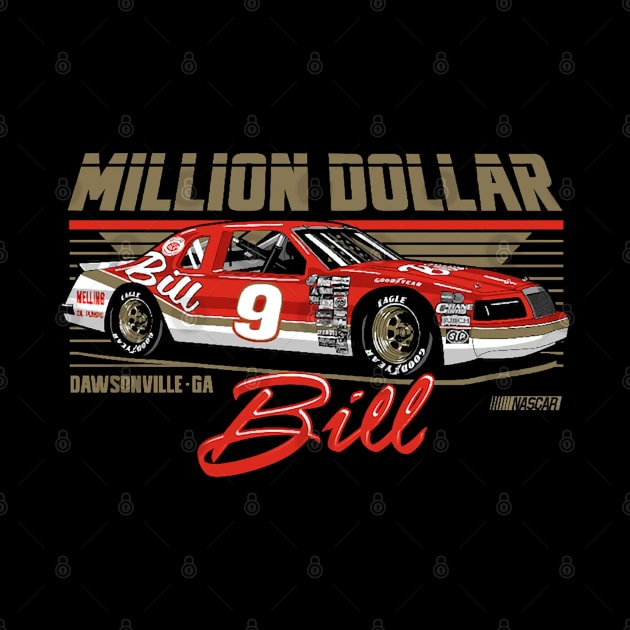 Bill Elliott Million Dollar Bill by art.Hamdan