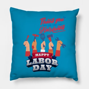 Labor day Pillow