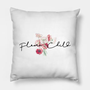 Flower Child (Poppies) Pillow