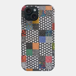 Polka Dot Patchwork Phone Case