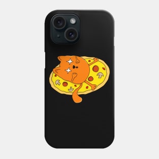 Funny stoned Pizza Cat Phone Case