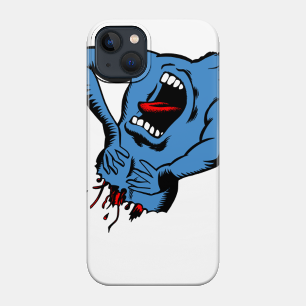 Screaming Back Pain - Screaming Hand Parody - Phone Case