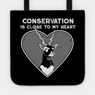 Blackbuck Conservation Heart Tote