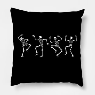 Dancing Skeletons Pillow