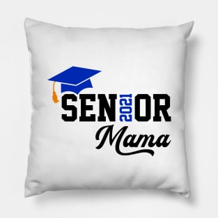 Senior Mom 2021 T-Shirt Pillow