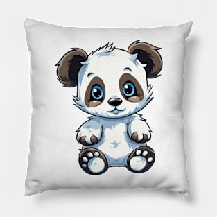 Cuteness overload with this adorable baby panda cartoon Pillow