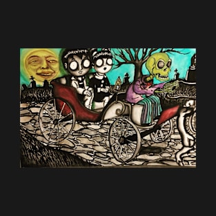 Deadboy and Violet’s Haunted Carriage Ride T-Shirt