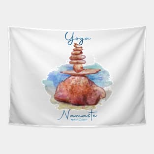 Yoga Rocks Tapestry