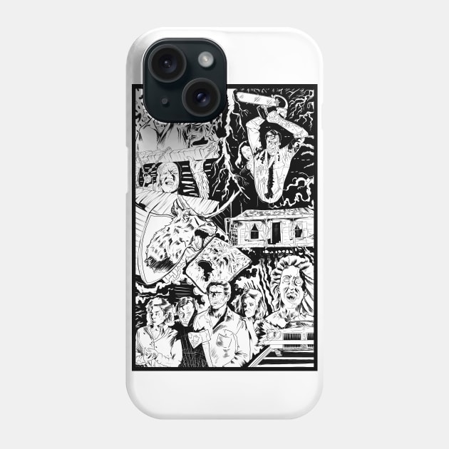 Evil Dead 2 Art print (paintchips) Phone Case by paintchips