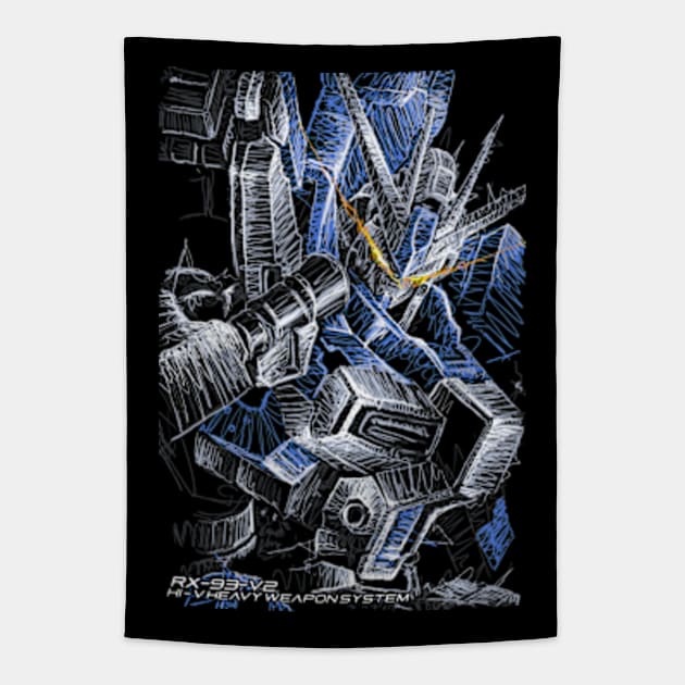 93Hi-v Tapestry by VisualNoise