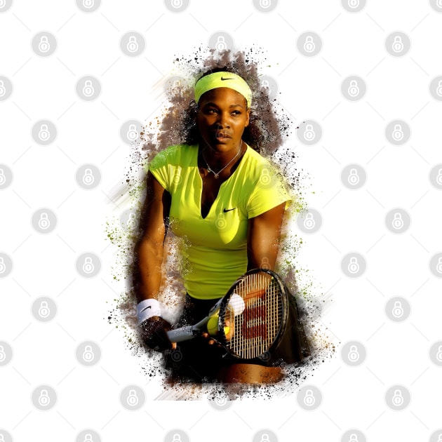 Serena Williams by mobilunik