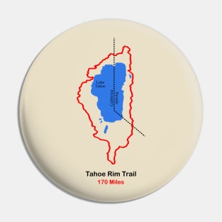 Tahoe Rim Trail Pin