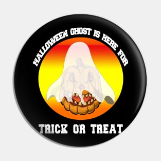 Pumpkin Ghost for halloween 2019 Pin