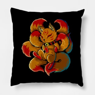 Japanese Yokai figure - Kawaii Kitsune Pillow