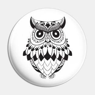 Ethnic Owl V.3 Pin