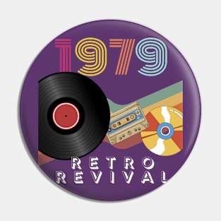 1979 Retro Revival Pin