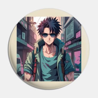 Anime art Pin