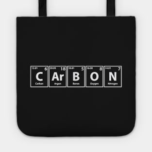 Carbon Elements Spelling Tote