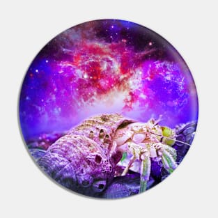 Hermit Crab In Space Pin