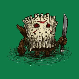 Camp Crystal Lake Log T-Shirt