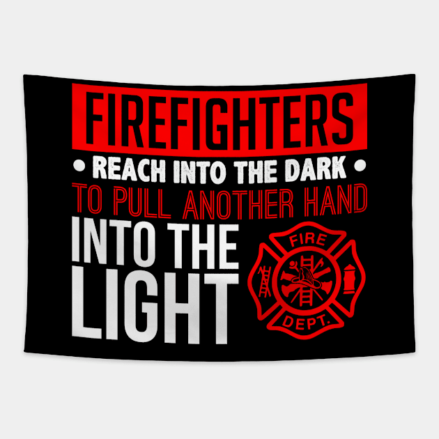 Firefighter Tapestry by Caskara