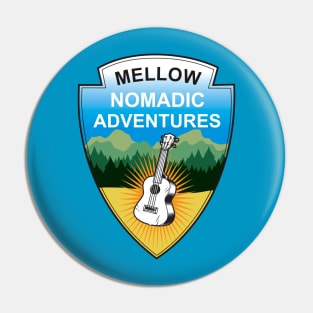 Mellow Nomadic Adventures Logo Pin