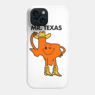 Mr. Texas - Parody Mr Men Phone Case