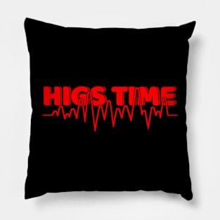 Higs time graph Pillow