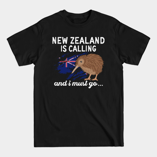 Disover New Zealand Gifts Kiwis Trip - New Zealand - T-Shirt