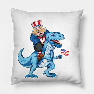 Uncle Sam Griddy Dance Riding Pillow