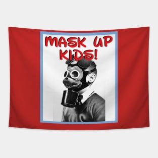 MASK UP KIDS! Tapestry