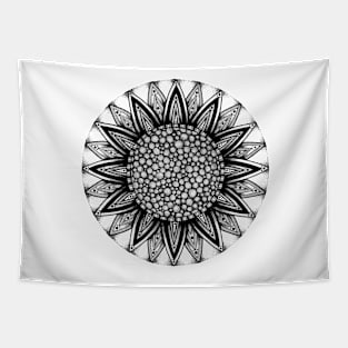 Sunflower Mandala Tapestry