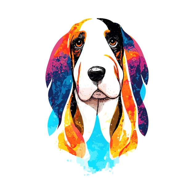 Basset Hound Dog Wild Nature Animal by Cubebox