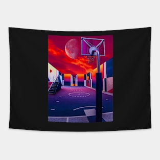 Basketball Court Tapestry